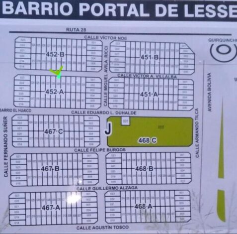 EXCELENTE TERRENO EN ZONA NORTE PORTAL DE LESSER